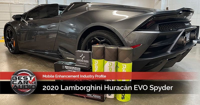 Mobile Enhancement Industry Profile: 2020 Lamborghini Huracán