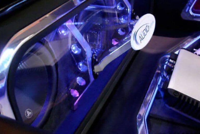 Acrylic And Glass Accent The Coolest Car Audio Installations