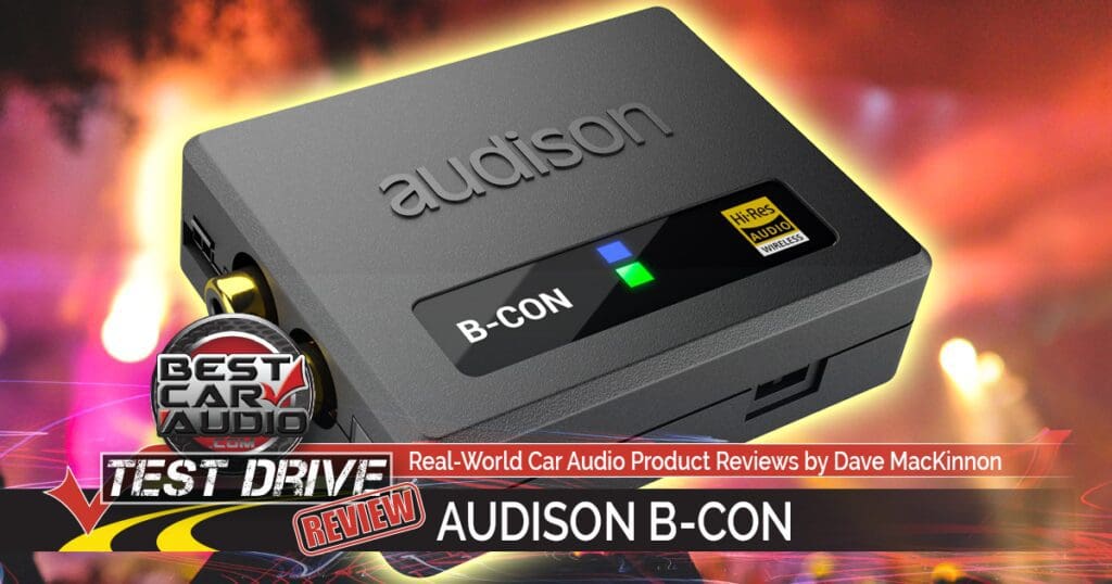 Test Drive Review: Audison B-CON Hi-Res Bluetooth Module