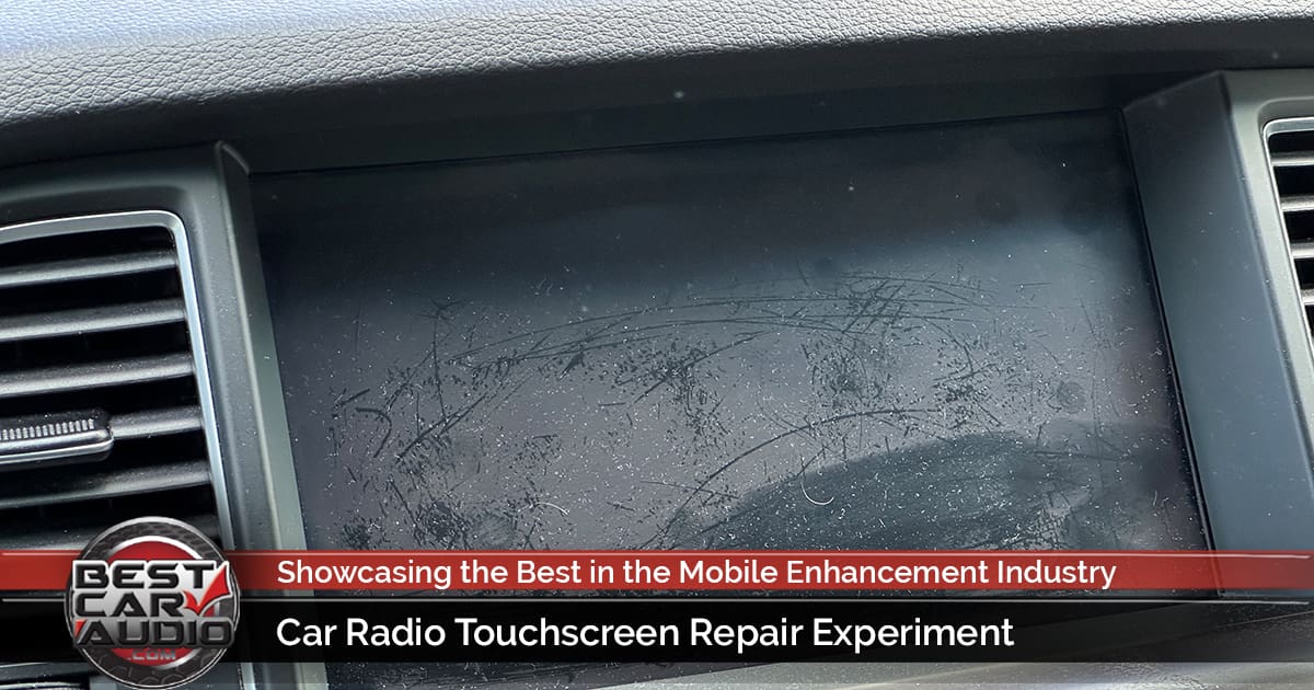 car display screen repair