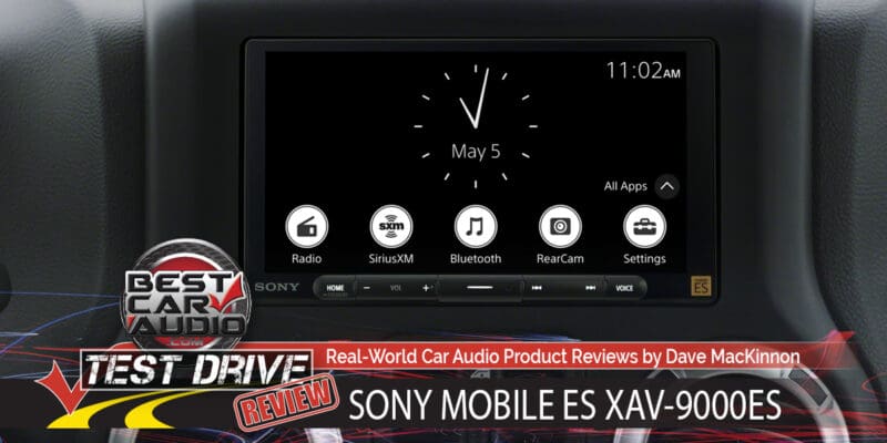 Test Drive Review: Sony XAV-9000ES