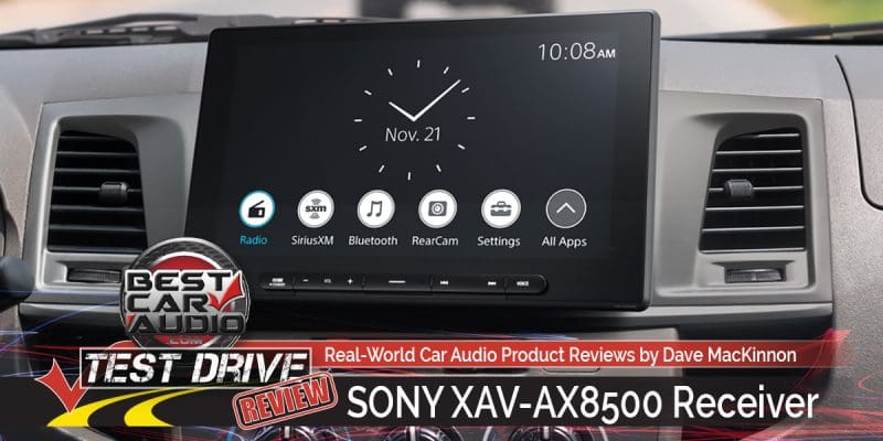 Test Drive Review: Sony XAV-AX8500